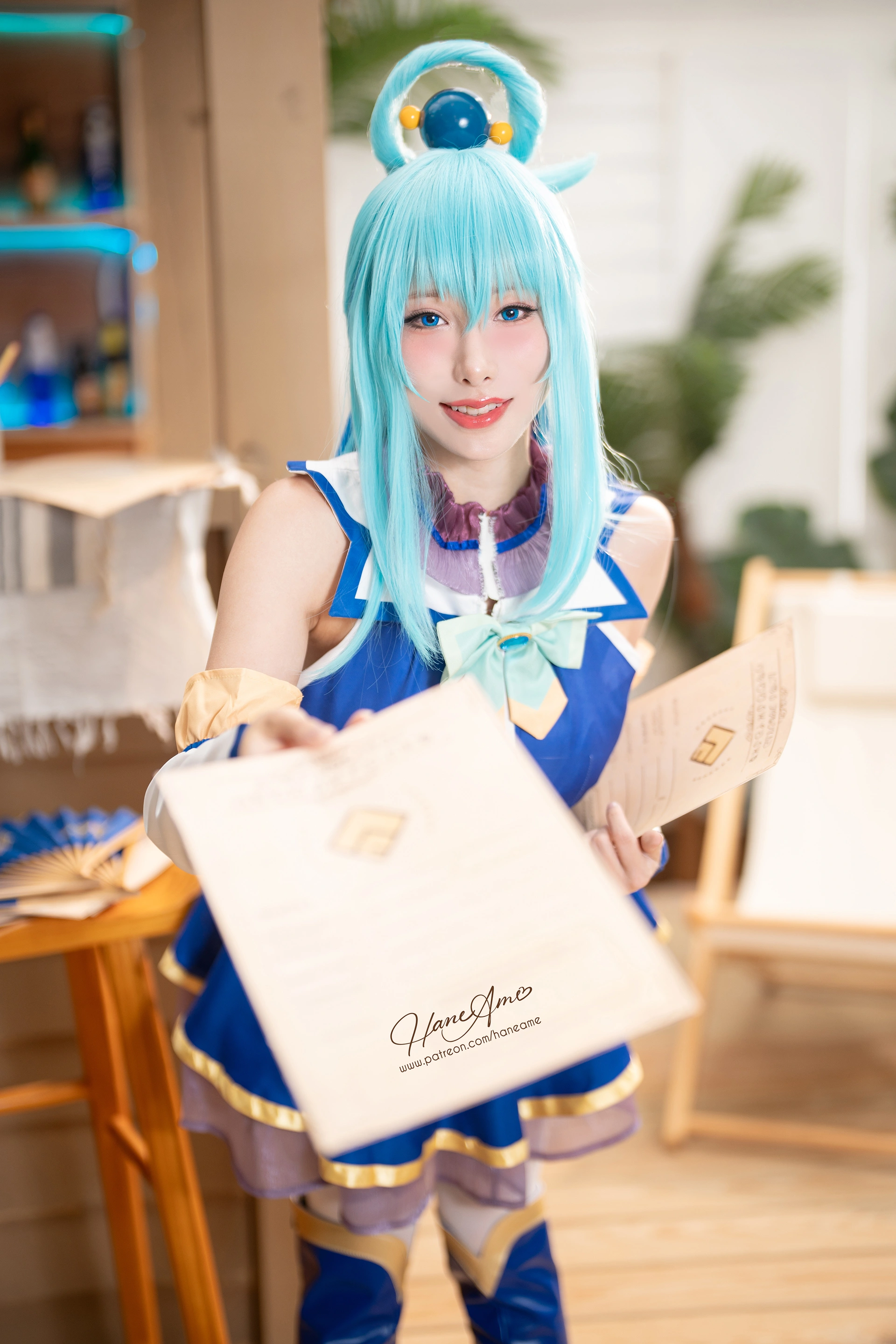 雨波HaneAme – NO.393 Konosuba Aqua 阿克婭 2